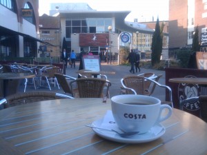 Journey's End - Coffee at Costa