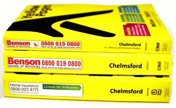 Chelmsford Yellow Pages Getting Smaller