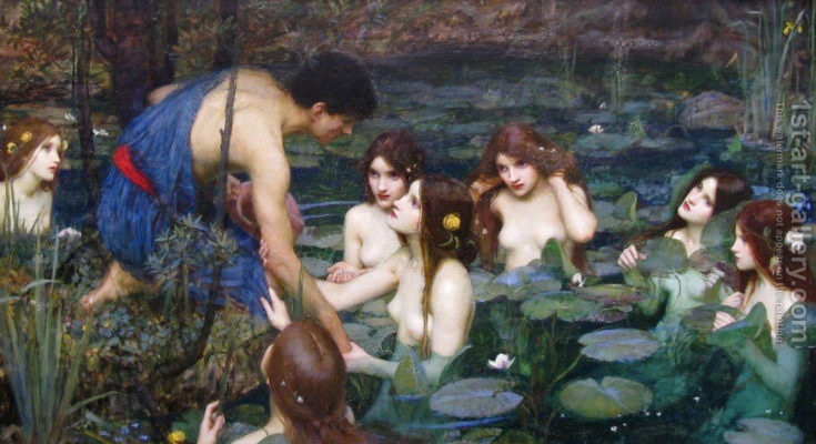 Hylas and the Nymphs by John William Waterhouse